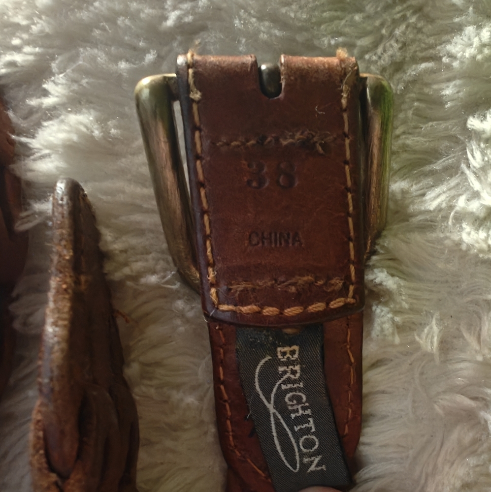Lot Of 2 Brighton Belts.